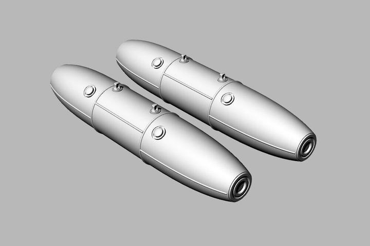 Actual product image Brengun Mk 77 napalm bomb (2pcs)