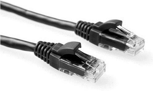 Produktbild Black 7 meter U/UTP CAT5E patch cable component level with RJ45 connectors (U/UTP, CAT5e, 7 m)