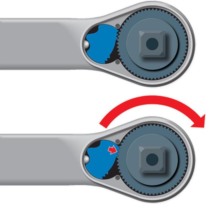 Actual product image Gedore Reversible ratchet (1/2")