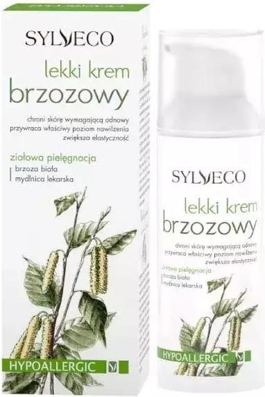 Image du produit Sylveco Crème légère au Bouleau pour les soins quotidiens Birch White & Soap 50Ml (50 ml, Crème 24h)