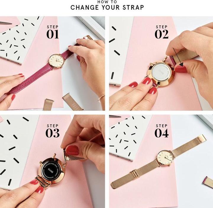 Produktbild Cluse Strap 16 mm (16 mm, Edelstahl)