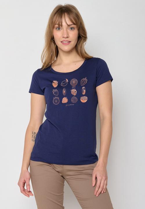 Produktbild Greenbomb Women's Bike Strawberry Loves T-Shirt (XL)
