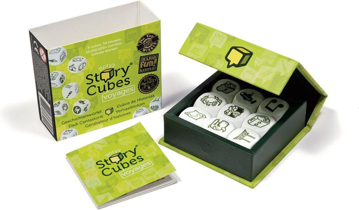 Actual product image Rory's Story Cubes Story Cubes Voyages (German, French, Italian)