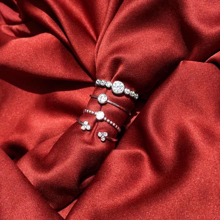 Produktbild Candy Ring Cara, 925 Sterling Silber (54, 925 Silber)