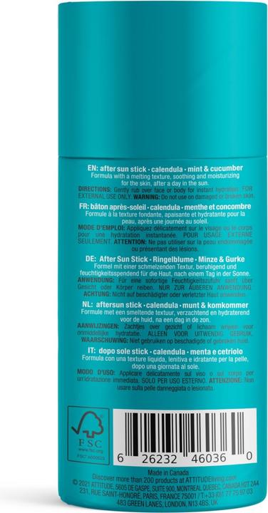 Image du produit Attitude After Sun (Gel)