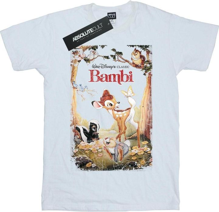 Produktbild Disney Bambi Retro Poster TShirt Mädchen (140, 146)