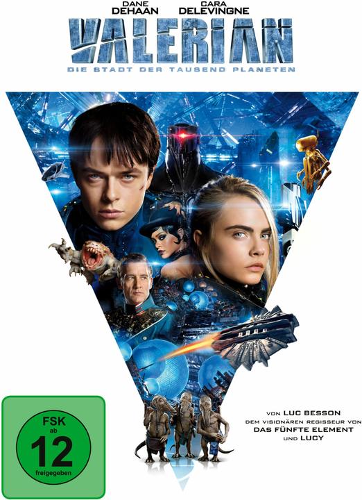 Immagine prodotto Valeriana - La città dei mille pianeti (DVD, 2017, Tedesco)