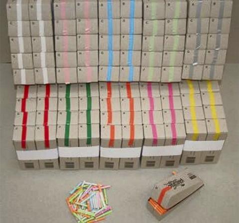 Produktbild Antalis Chinesische Lotterie weiss 200Nummern/Packung - (200 Stk.)