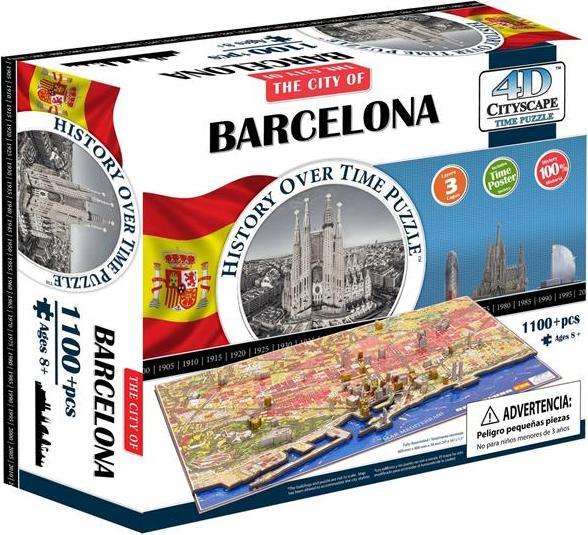 Produktbild 4D City Barcelona, Spain (1200 Teile)