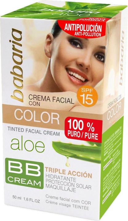 Produktbild Babaria ALOE VERA BB cream SPF15 50 ml (Beige)