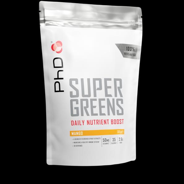 Actual product image PhD Nutrition Super Greens (1 Piece, Powder, 300 g)