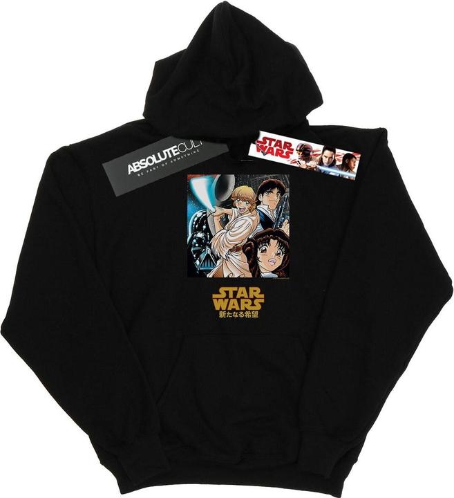 Immagine prodotto Star Wars Anime Poster Felpa con Cappuccio Uomo (XXL)