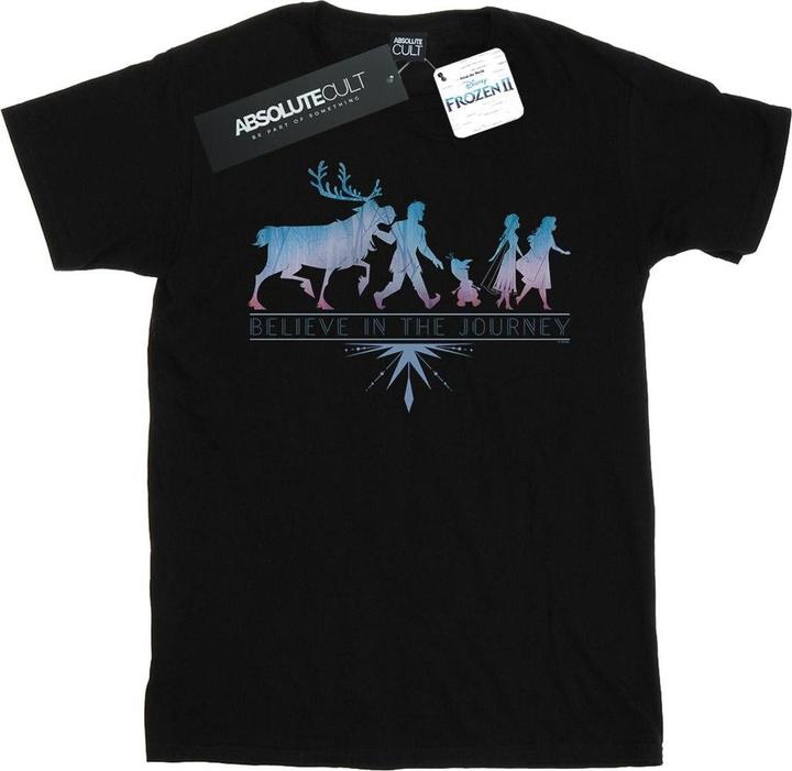 Disney Frozen 2 Believe In The Journey Silhouette TShirt (XL)