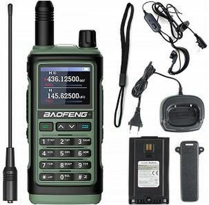 Baofeng Krótkofalówka UV-17E Zielona (10 km)