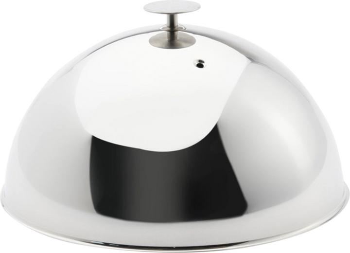 Immagine prodotto de Buyer Campana Da Pranzo In Acciaio Inox Con Manopola + Apertura A Vapore 30cm (32.50 cm, Acciaio)