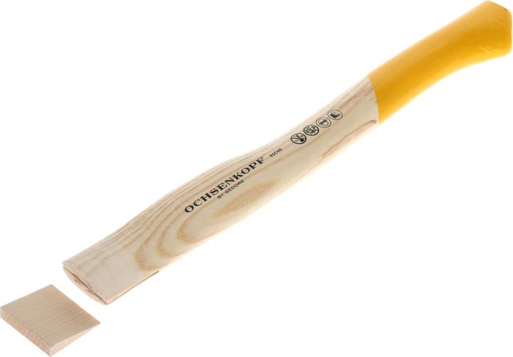 Actual product image Ochsenkopf OX E-78 E-0380 Replacement handle, ash, cow foot, 360 mm