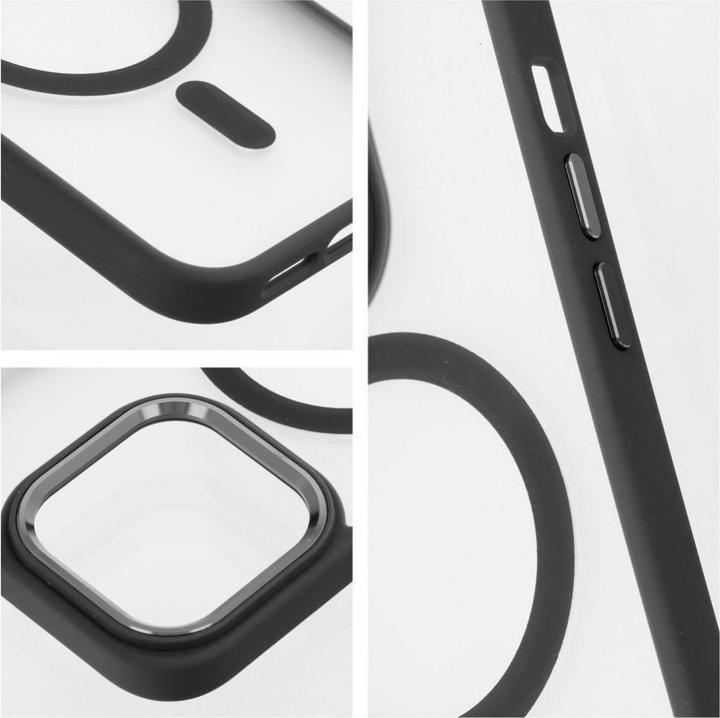 Actual product image OEM Back panel cover MATTE MAG COVER case compatible with MagSafe for IPHONE 11 Pro black (Apple iPhone 11 Pro)
