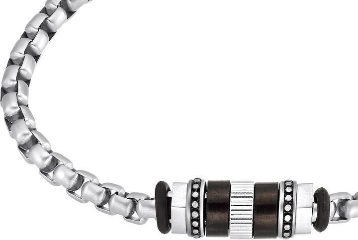 Image du produit S.Oliver Bijoux de bras pour hommes, acier inoxydable (20 cm, Acier inoxydable)