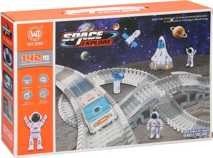 Productafbeelding Racebaan set Space Explorer, 142 stuks.