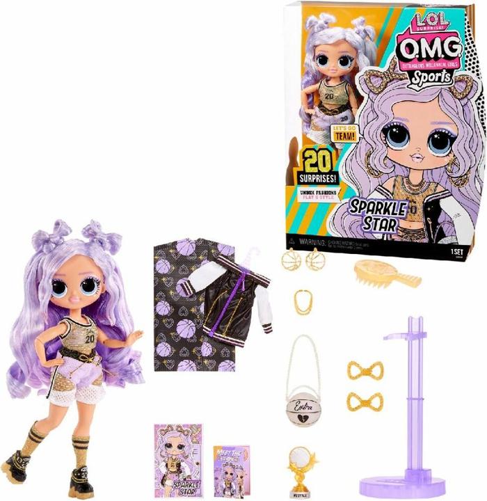 Immagine prodotto MGA Sorpresa L.O.L.! OMG Sports Doll S3- Sparkle Star