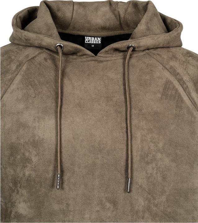 Actual product image Urban Classics Imitation Suede Hoody (S)