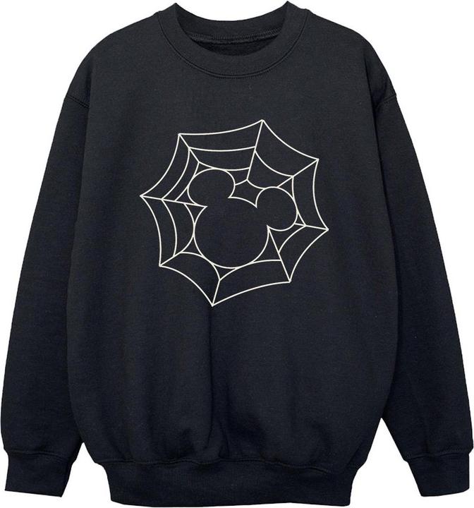 Actual product image Disney Boys Mickey Mouse Spider Web Sweatshirt (128)
