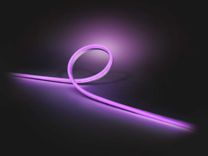 Actual product image Philips Hue Outdoor Lightstrip BT (RGBW, 200 cm, Outdoor)