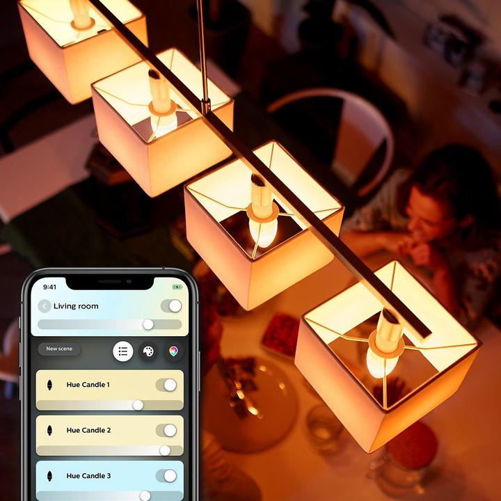 Actual product image Philips Hue White Ambiance BT (E14, 5.20 W, 470 lm, 1 x, G)
