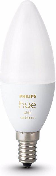 Produktbild Philips Hue White Ambiance BT (E14, 5.20 W, 470 lm, 2 x, G)