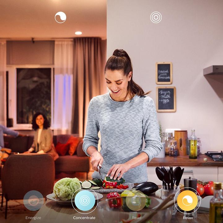 Produktbild Philips Hue White Ambiance BT (E14, 5.20 W, 470 lm, 2 x, G)