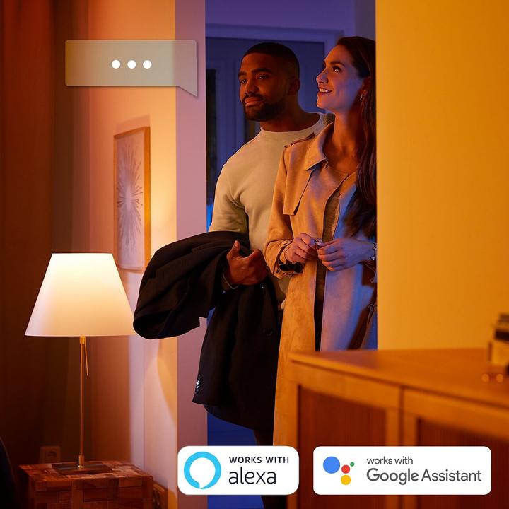 Produktbild Philips Hue White Ambiance BT (E14, 5.20 W, 470 lm, 2 x, G)