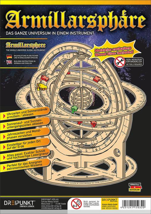 Actual product image Armillary sphere kit