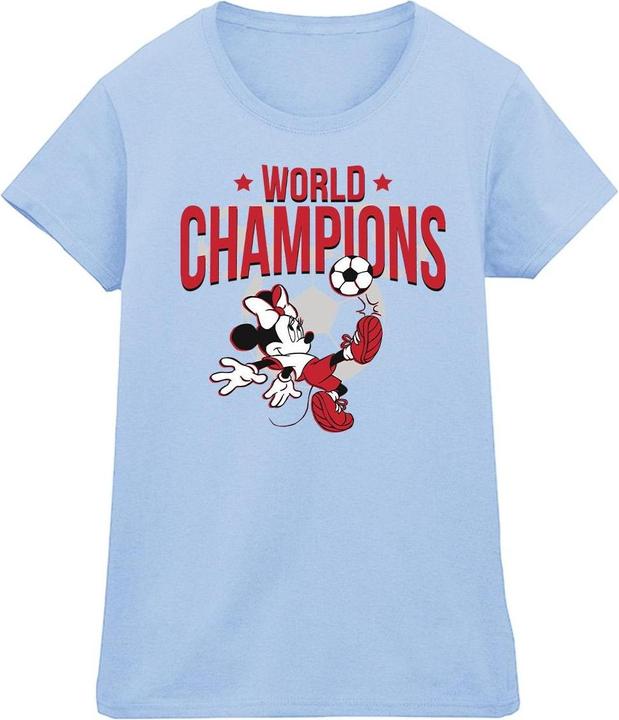 Image du produit Disney - T-shirt MINNIE MOUSE WORLD CHAMPIONS - Femme (XL)