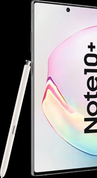 Produktbild Samsung Galaxy Note 10+ EU (256 GB, Aura White, 6.80", Hybrid Dual SIM, 16 Mpx, 4G)