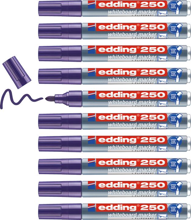 Actual product image Edding 250 (Violet, 3 mm, 1 x)