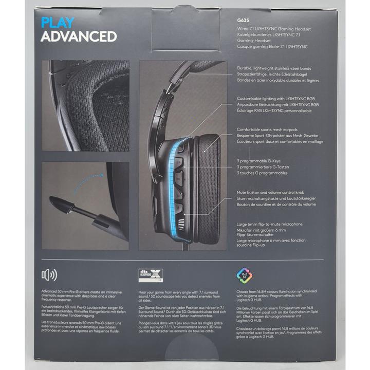 Image du produit Logitech G G635 (Filaire)