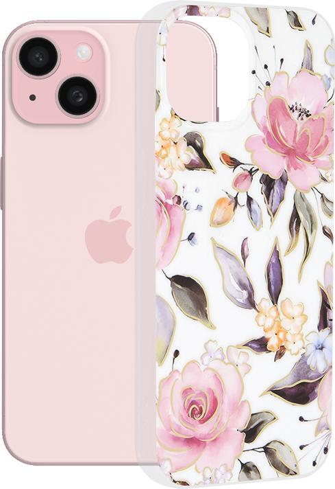 Produktbild Techsuit - Marble Series - iPhone 15 - Chloe White (Apple iPhone 15)