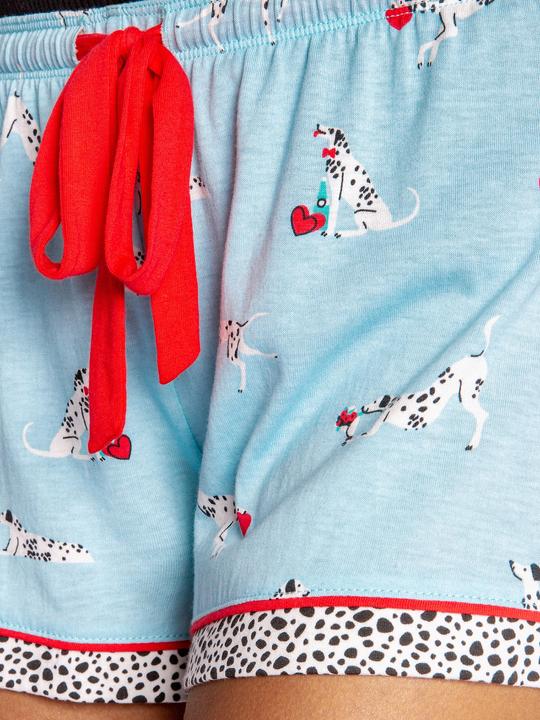 Actual product image Pj Salvage Pajama shorts PUPPY LOVE (S)
