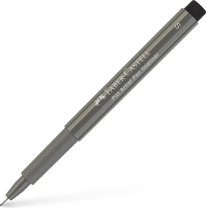 Actual product image Faber-Castell Fineliner PITT Artist Pen S Warm Gray (Warm grey, 1 x)