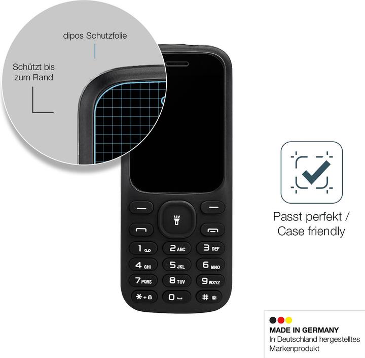 Produktbild Dipos Anti-Shock Displayschutz Matt 9H (1 Stück, MyPhone Fusion)