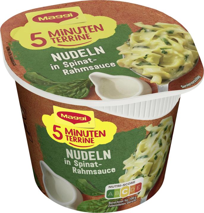Immagine prodotto Maggi 5 MINUTI TERRINE pasta in salsa di spinaci (50 g)