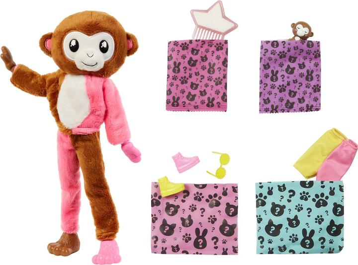 Image du produit Barbie Cutie Reveal Singe