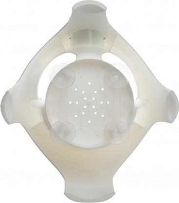 Actual product image Thermobaby Aquafun bathing ring white with green toy