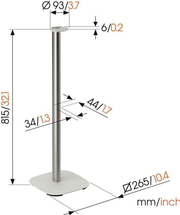 Actual product image Vogels SFS 4113 for Sonos Era 100 (1 pcs., Stand, Not movable)