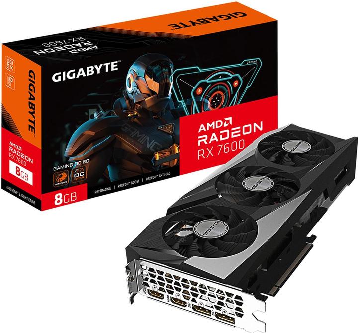 Gigabyte Radeon RX 7600 GAMING OC (8 GB)