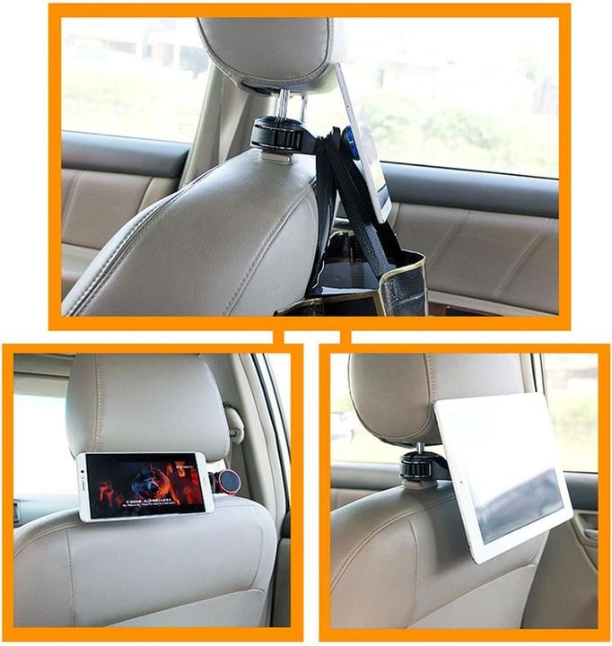 Produktbild König Design Auto Kopfstütze Telefon Halter Mount Haken Rücksitz Universal Handy Halterung