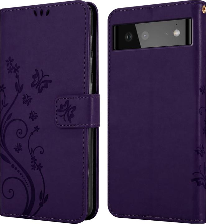 Image du produit Cadorabo Pochette Flower Book (Google Pixel 6a)