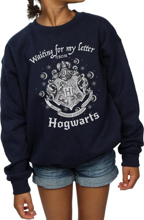 Actual product image Girls Hogwarts Waiting For My Letter Sweatshirt (152, 158)