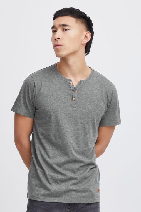 Immagine prodotto Solid Volker T-Shirt A Maniche Corte Maglietta Da Uomo Con Collo Grandad (L)