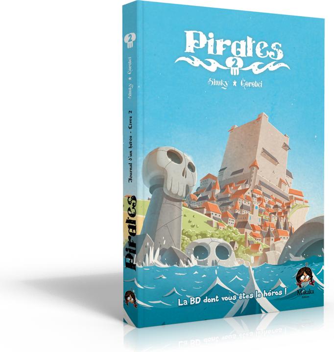 Image du produit Makaka Editions Pirates Livre 2 - La BD dont vous êtes le héros (Français)